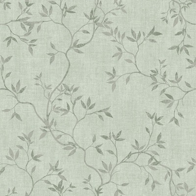 Darcy James Collection Japandi Leaf Wallpaper Green Muriva 173574
