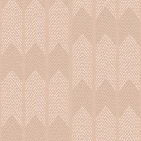 Nyle Chevron Stripe Vinyl Wallpaper Blush Fine Decor FD26528