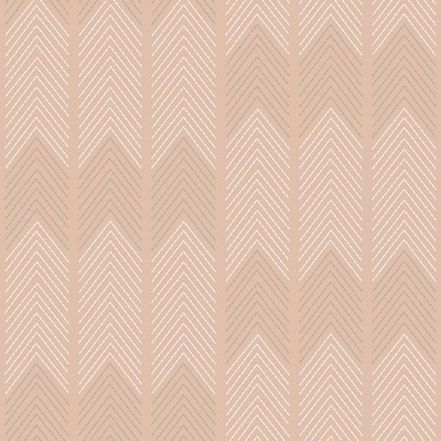 Nyle Chevron Stripe Vinyl Wallpaper Blush Fine Decor FD26528
