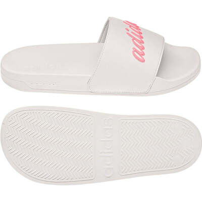 Adidas Womens Adilette Shower Slippers - White
