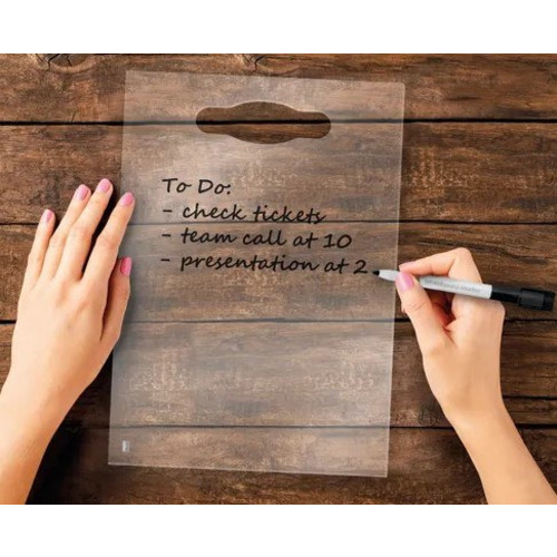Nobo Handheld Acrylic Memo Board