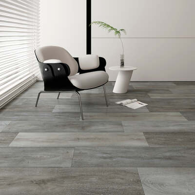 Lusso Bari Silken Ash Plank Glue Down LVT Vinyl Flooring – Lusso