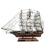 Cutty Sark Model Ship 2n – Handmade 65cm Fully Assembled Nautical Decor