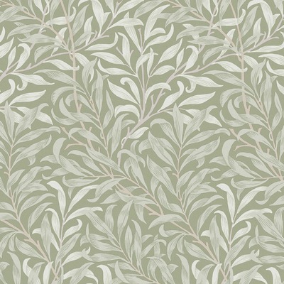 William Morris At Home Willow Bough Wallpaper Sage Green 124248