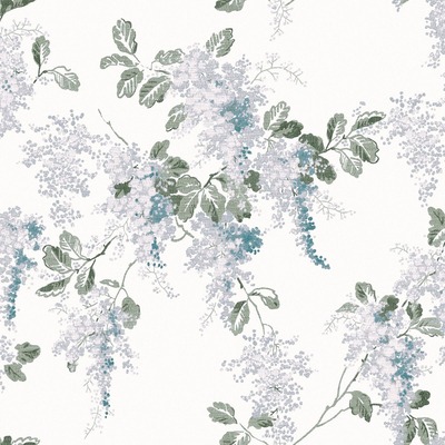 Laura Ashley Mirabelle Wallpaper Pale Seaspray 103106
