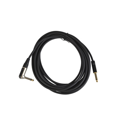 Guitar Lead 6.3mm Angled Jack to 6.3mm Jack Instrument Lead 6m