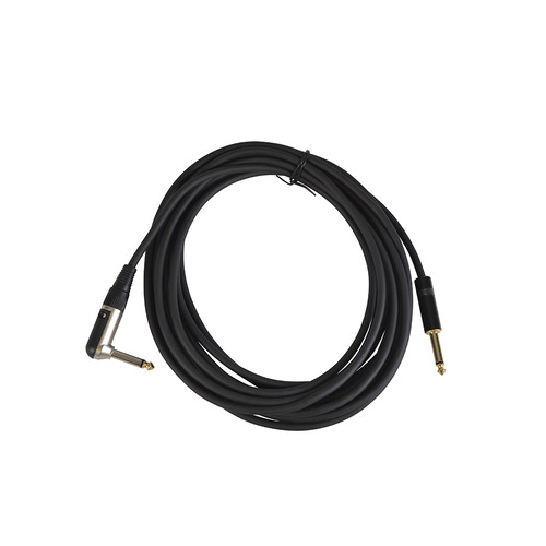 Guitar Lead 6.3mm Angled Jack to 6.3mm Jack Instrument Lead 6m