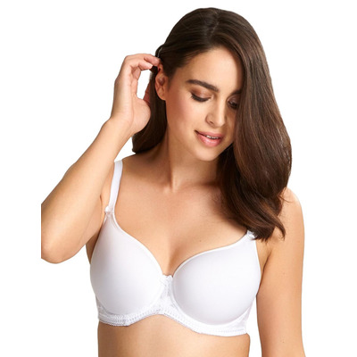 Panache Cari Moulded Spacer Bra - White - 30FF
