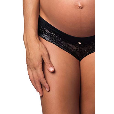 Hotmilk Show Off Bikini Style Maternity Brief - Black