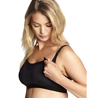 Panache Katherine Nursing Bra - Black - 30DD
