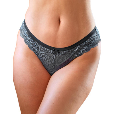 Pour Moi Romance Brief - Slate/Black