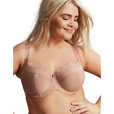 Sculptresse by Panache Esme Balcony Bra - Mocha Animal - 34E