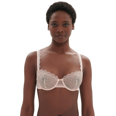 Simone Perele Singuliere Half Cup Bra - Petal Powder