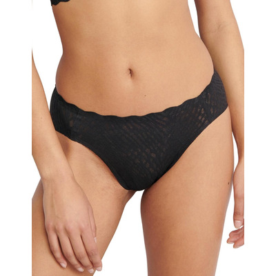 Sloggi Zero Feel Bliss High Leg Brief - Black - M - 12
