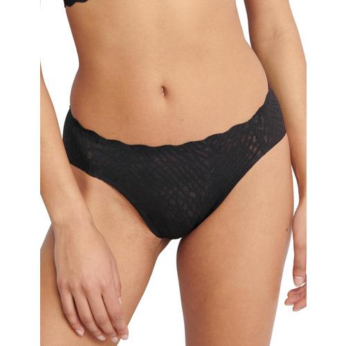 Sloggi Zero Feel Bliss High Leg Brief - Black