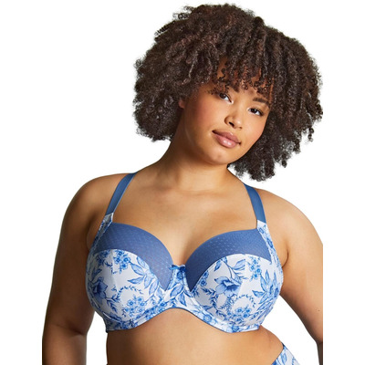 Sculptresse by Panache Bliss Full Cup Bra - Blue Floral - 36GG

