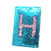 Exerz Reversible Sequin Notebook A5 Size – Teal/Pink