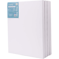 EXERZ 40x50cm Framed Canvas Deep Edge 3.8cm/ 380GSM/ Stretched Canvas 100% Cotton- 4pk