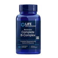 BioActive Complete B-Complex | 60 veg caps | Life Extension