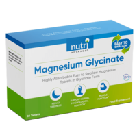 Magnesium Glycinate &pipe; 60 Tablets &pipe; Nutri Advanced
