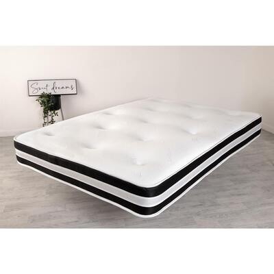Starlight Beds™ &pipe; Deep Spring Mattress With Hand Tufted Finish - 5ft King Mattress – Starlight Beds™