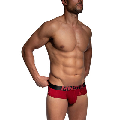 Image of Manstore M2485 Cheeky Brief - Red