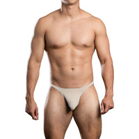 Andrew Christian Almost Naked No-Show Ultra Low Rise Thong - Taupe