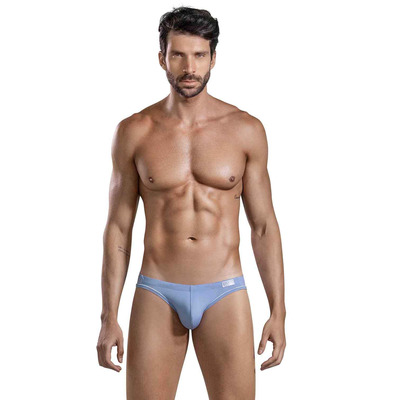 Image of Clever Moda Mirage Piping Brief - Blue