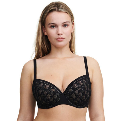 Chantelle Ace Full Cup Bra - Black
