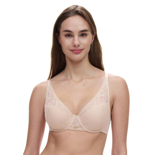 Chantelle Origins Plunge Spacer Bra - Golden Beige