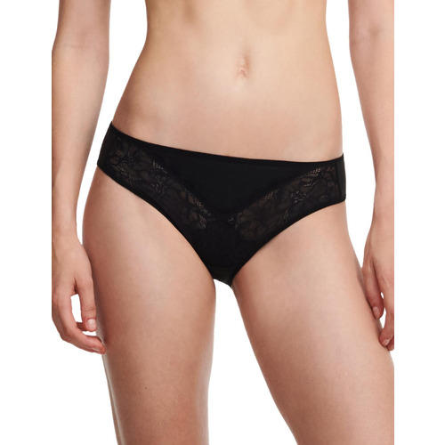 Chantelle Floral Touch Brief - Black