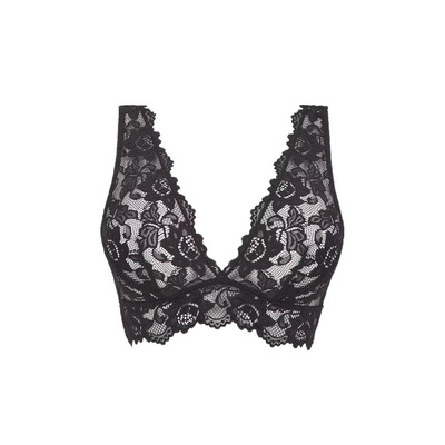 Figleaves Millie Lace Bralette - Black