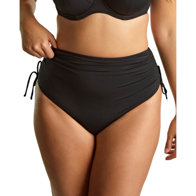 Panache Signature Midi Bikini Brief - Signature Black - S - 10
