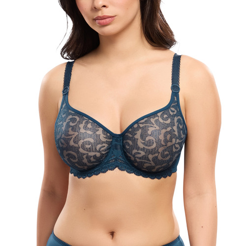 Empreinte Leia Full Cup Bra - Bleu Ocean