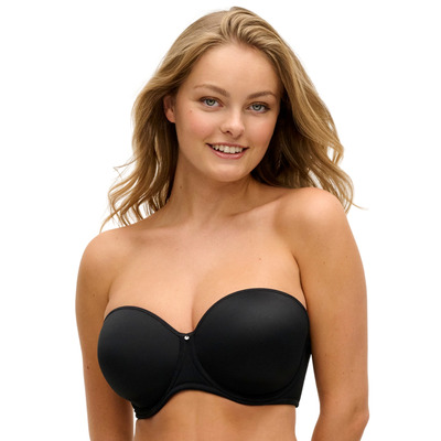 Fantasie Aura Moulded Strapless Bra - Black