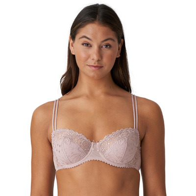 Marie Jo Jane Half Padded Balcony Bra - Bois De Rose