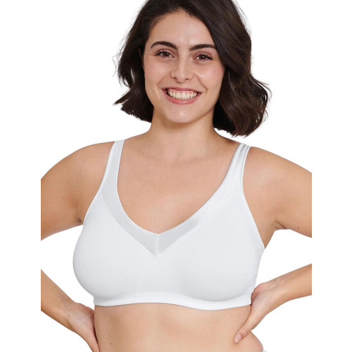 Naturana Everyday Minimiser Soft Bra - White
