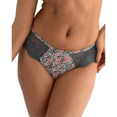 Pour Moi Bliss Brazilian Brief - Leopard Floral