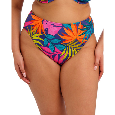 Elomi Porto Rafti Mid Rise Bikini Brief - Indigo