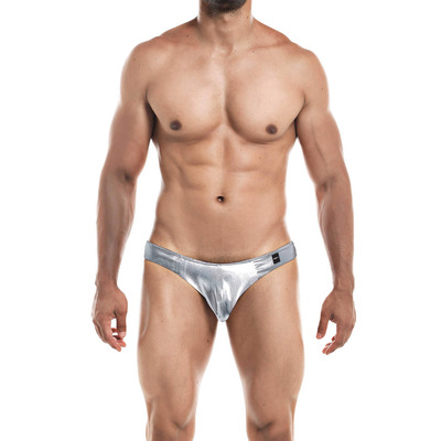 Image of Cut4Men Low Rise Bikini Brief - Skai Silver