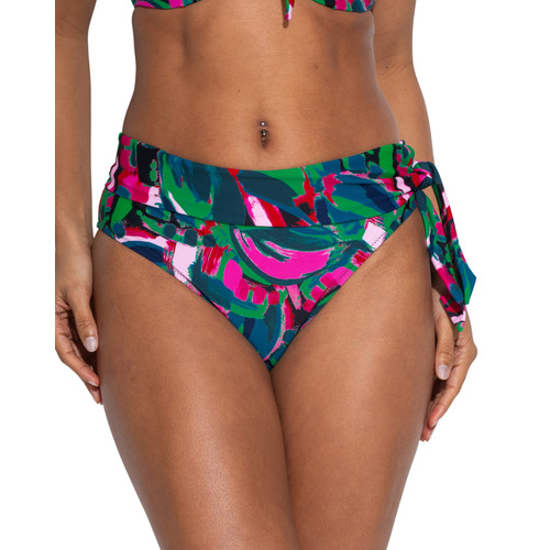 Pour Moi Heatwave Tie Bikini Brief - Black Multi