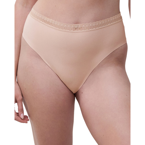 Chantelle Cozy Chic High Cut Brief - Clay Nude