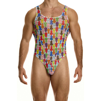 Modus Vivendi Rainbow Hearts Mesh Onesie