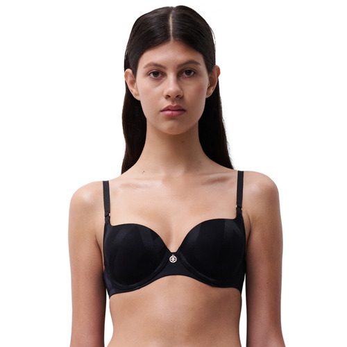 Chantelle Glaze Covering T-Shirt Bra - Black