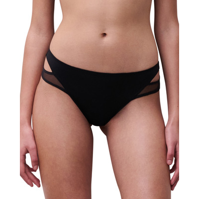 Chantelle Halo Tanga Brief - Black