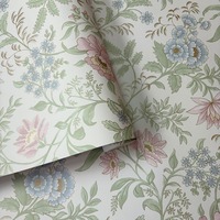 Garden Muse Wallpaper Pink / Green Rasch 100012