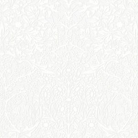 William Morris At Home Blackthorn Paintable Wallpaper 142103