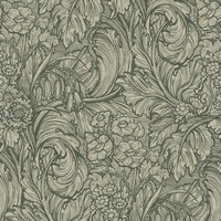 Laurence Llewelyn-Bowen Hedgerovia Floral Wallpaper Green LB25136