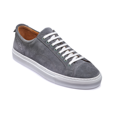 Bert - Grey Suede, 5 from Barker Shoes
