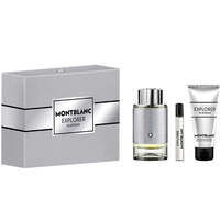 Mont Blanc Explorer Platinum Gift Set 100ml EDP + 100ml Shower Gel + 7.5ml EDP